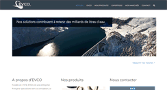 Desktop Screenshot of evco.fr