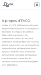 Mobile Screenshot of evco.fr